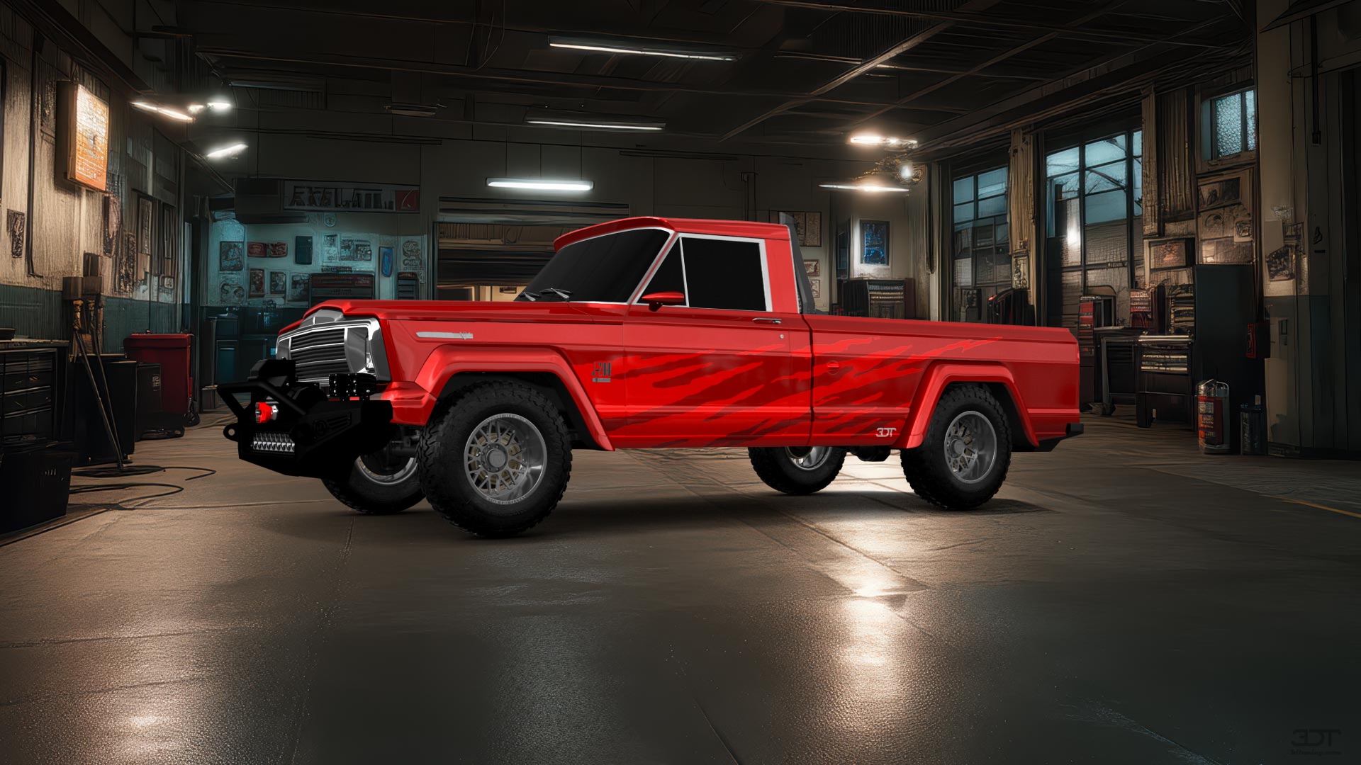Jeep Gladiator SJ 2 Door pickup truck 1988 tuning