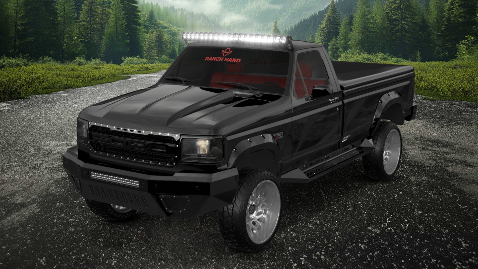 Ford F-150 Regular Cab 2 Door pickup truck 1992 tuning