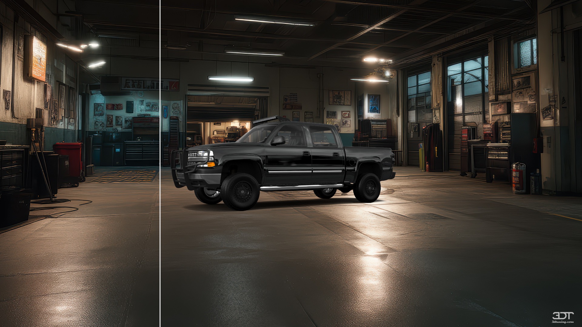 Chevrolet Silverado 1500 Crew Cab 5.8 ft box 4 Door Truck 1999 tuning