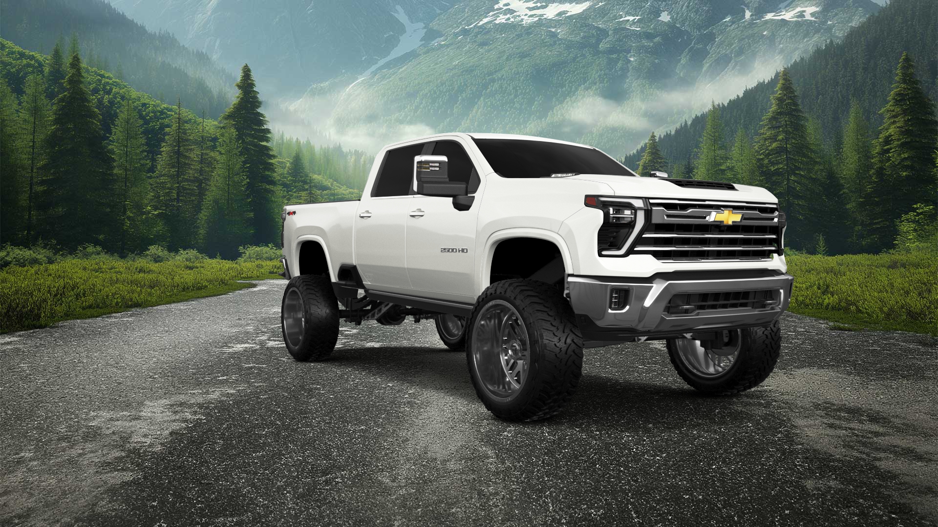 Chevrolet Silverado 2500 HD 4 Door pickup truck 2024 tuning