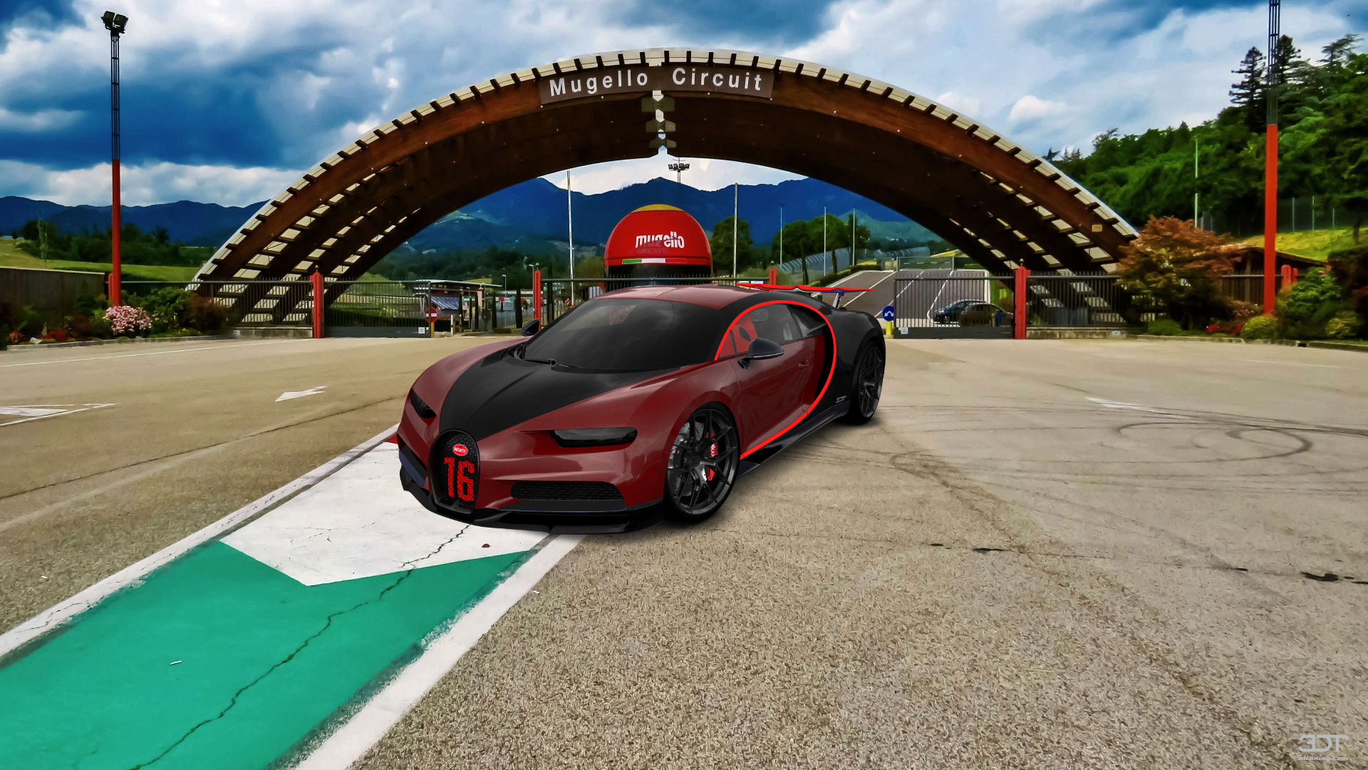 Bugatti Chiron 2 Door Coupe 2016 Images