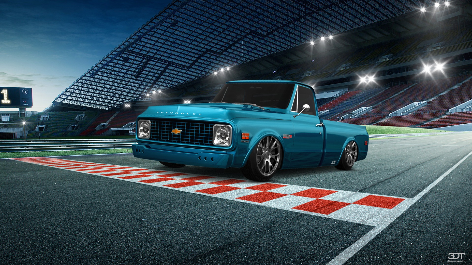 Chevrolet C-10 Cheyenne 2 Door pickup truck 1972
