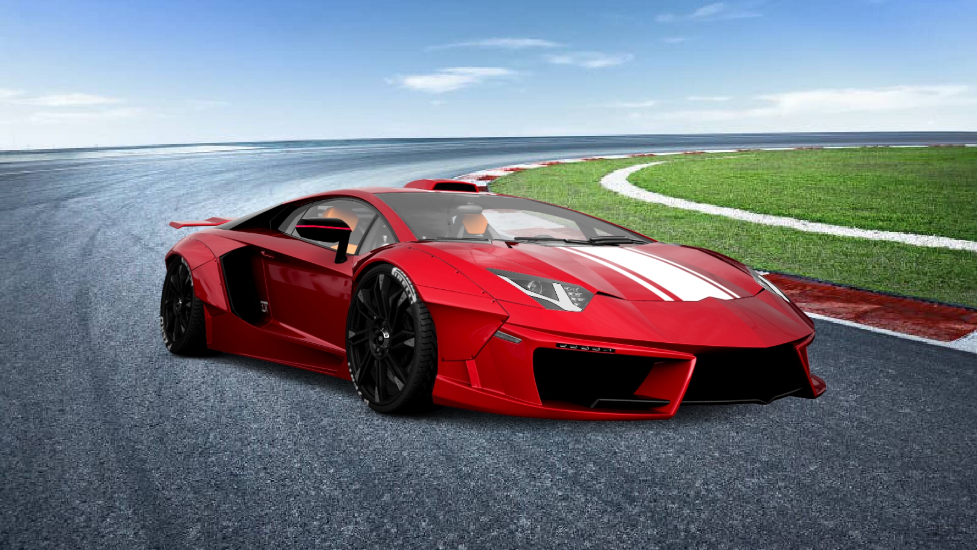Lamborghini Aventador 2 Door Coupe 2012 tuning