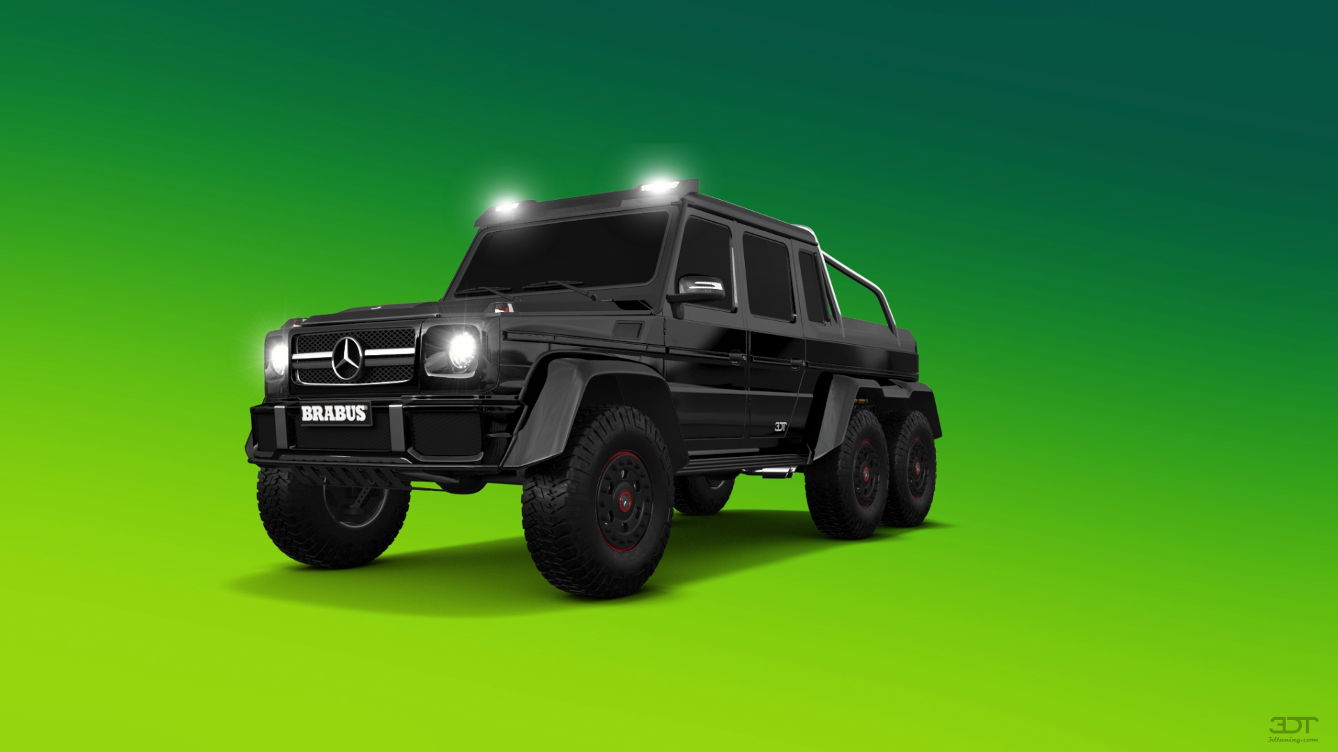 Mercedes G 63 AMG 6x6 4 Door pickup truck 2013 tuning