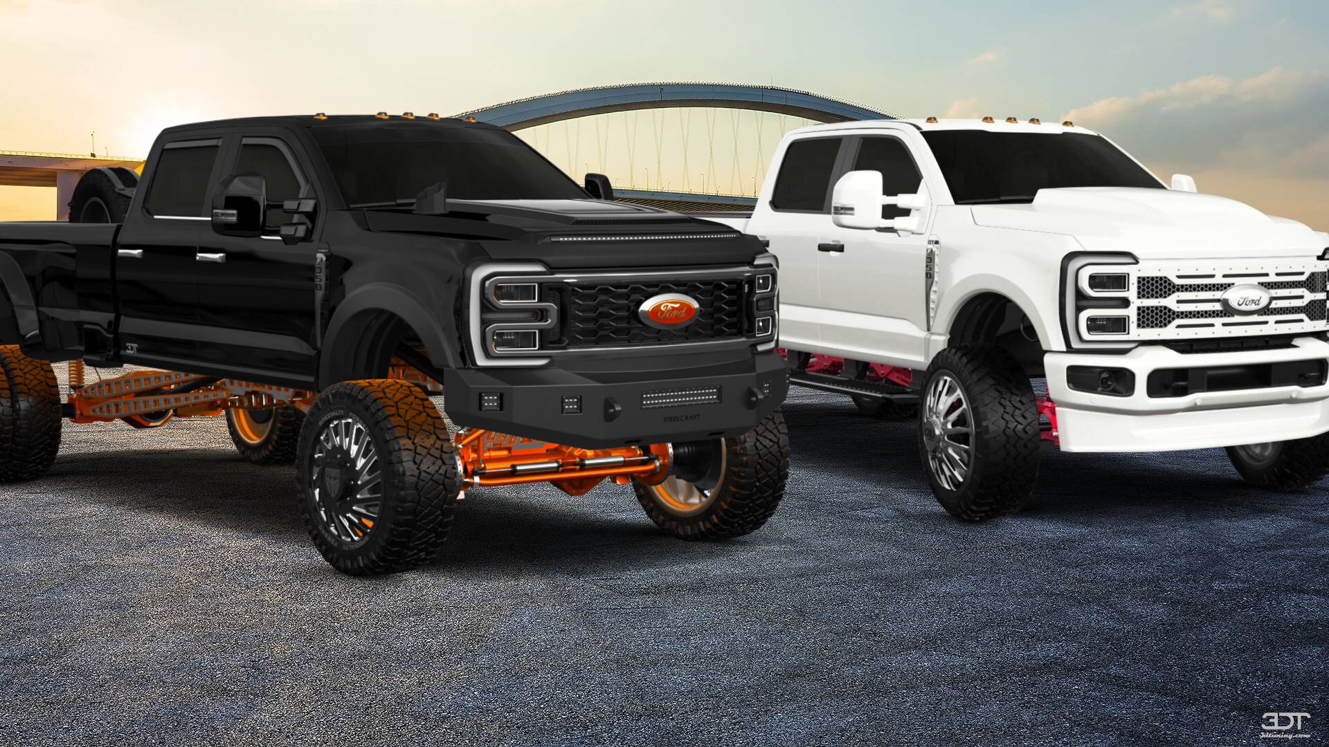 Ford F-350 DRW Crew Cab 4 Door pickup truck 2023 Images