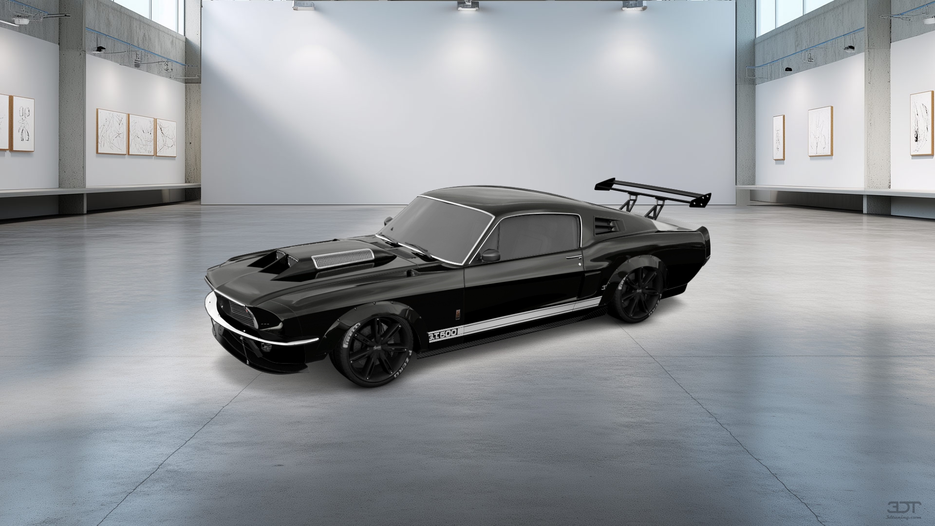 Mustang GT500 2 Door Coupe 1968