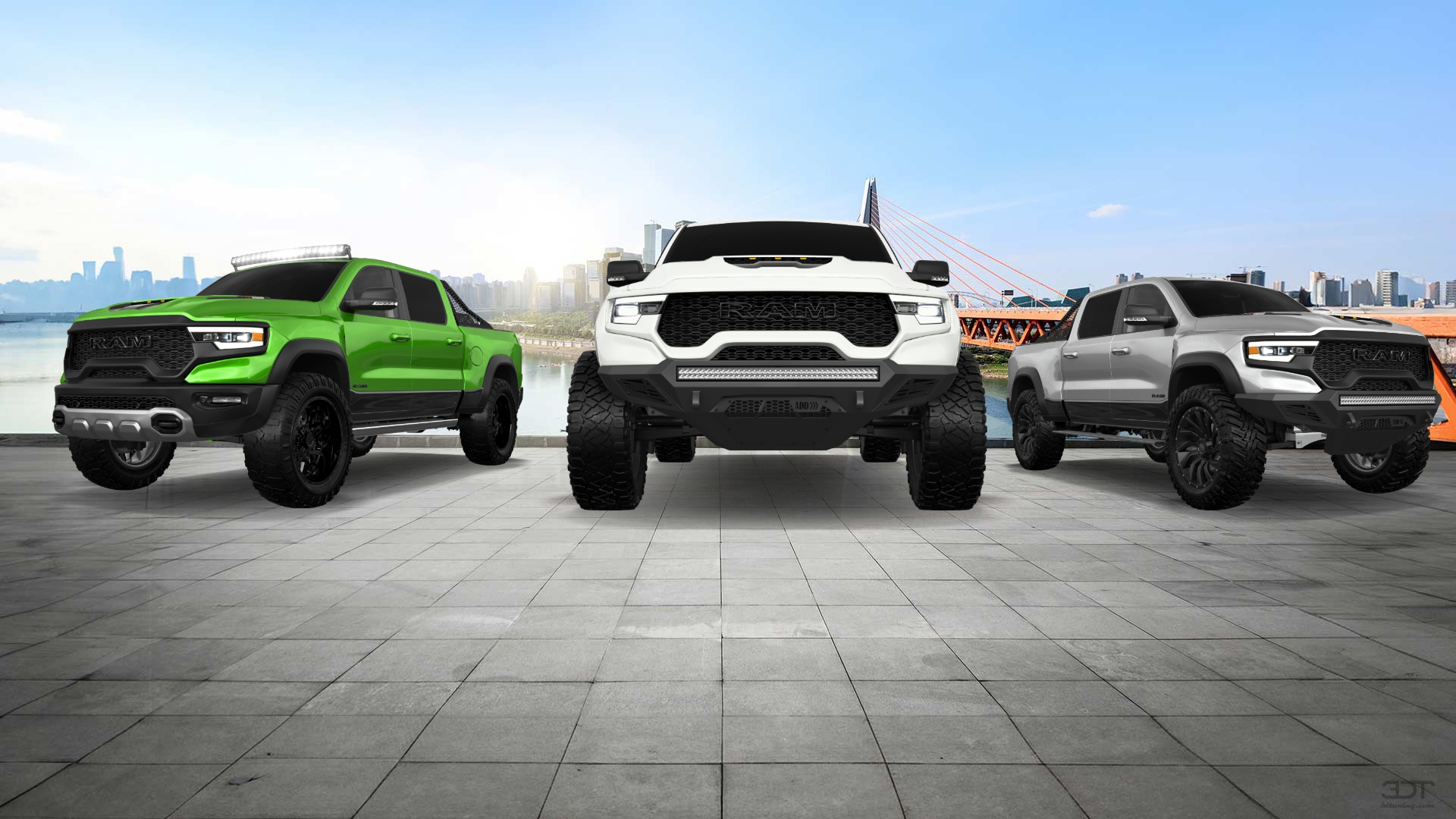 Dodge Ram 1500 TRX 4 Door pickup truck 2021