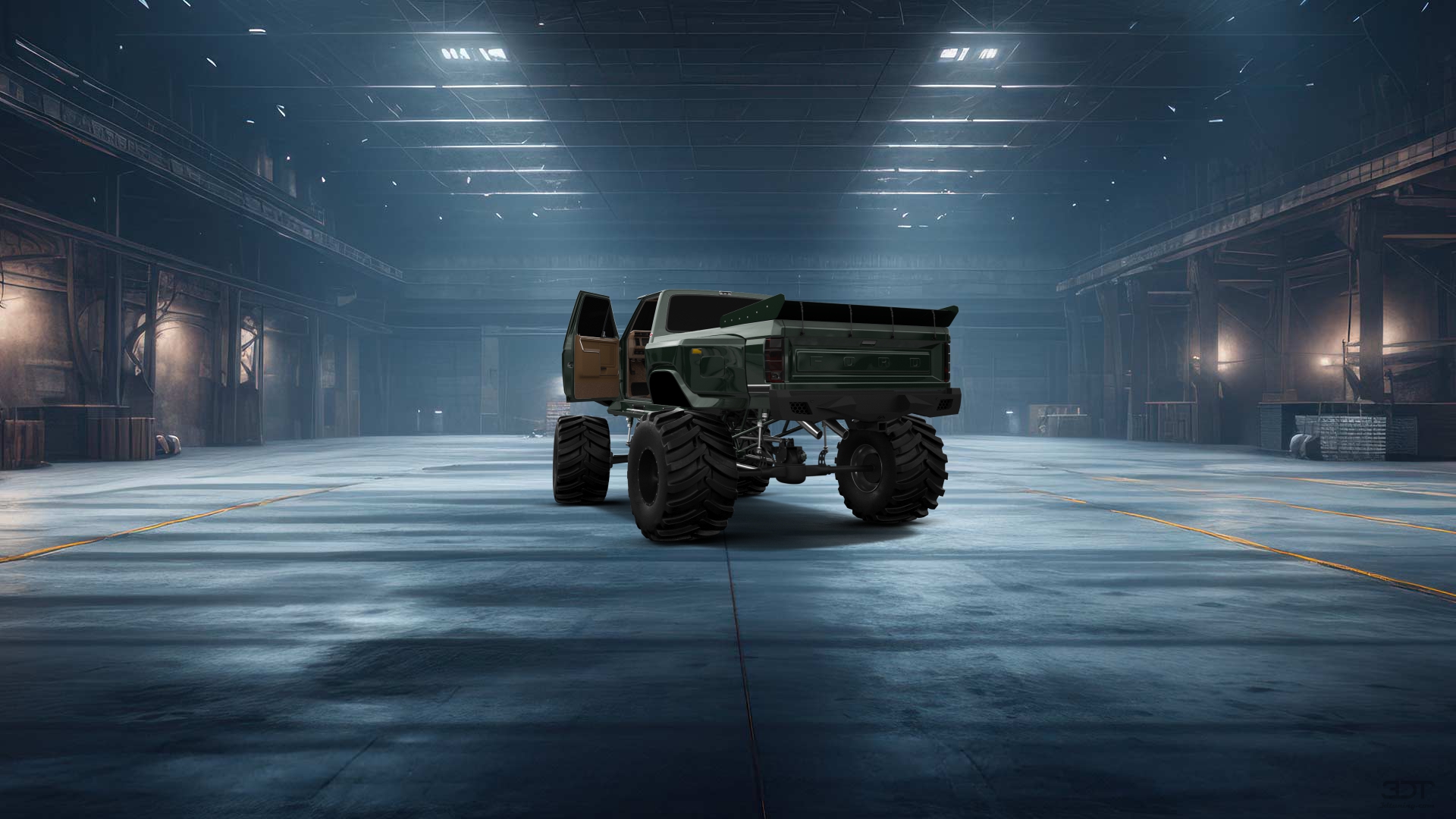 Ford F-350 Dually Regular Cab 2 Door pickup truck 1980 tuning