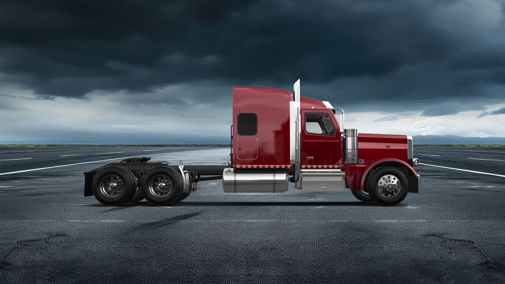 Peterbilt 589 Sleeper Cab Truck 2024 tuning