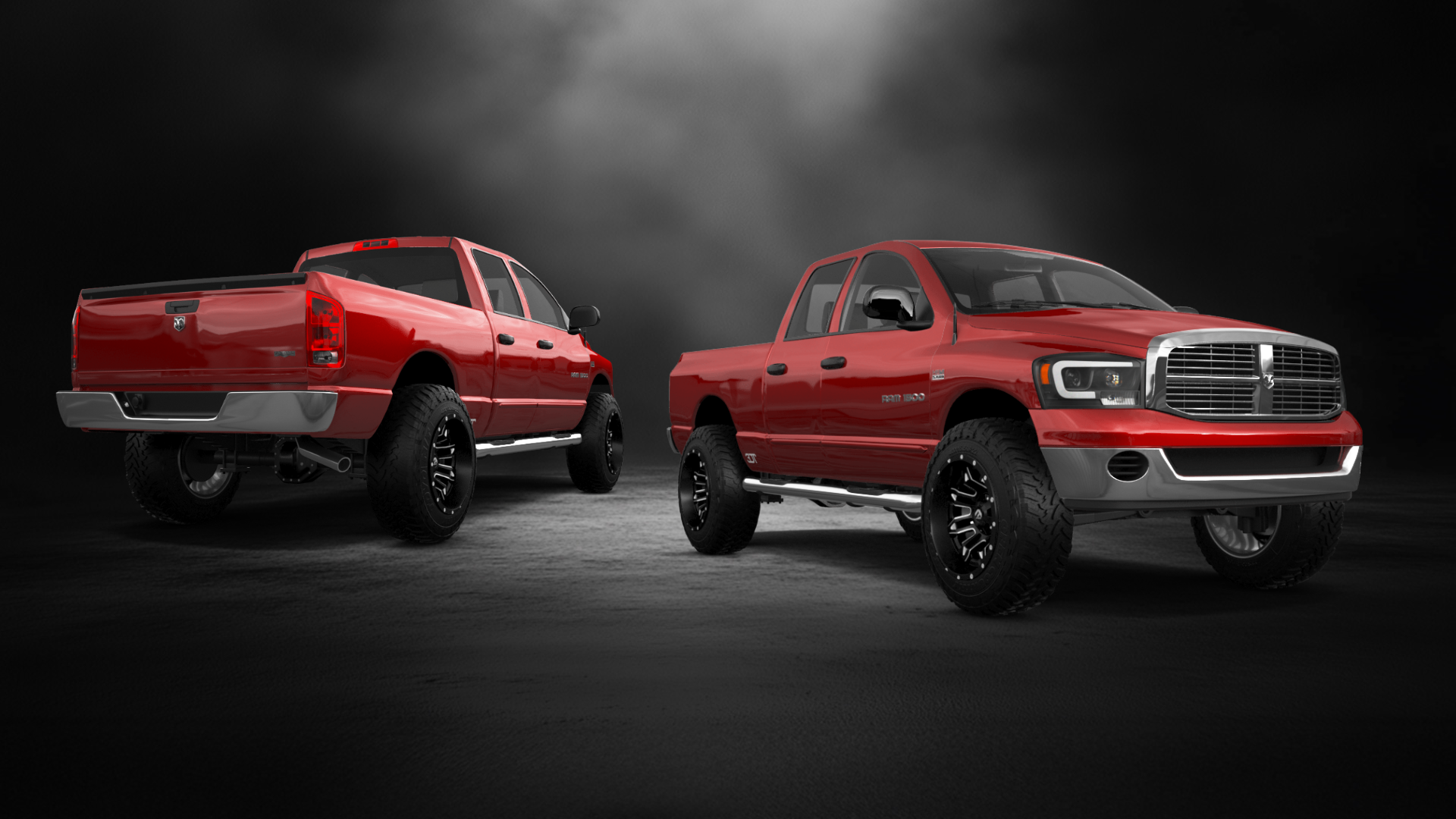 Dodge Ram 1500 Quad-Cab 4 Door pickup truck 2006
