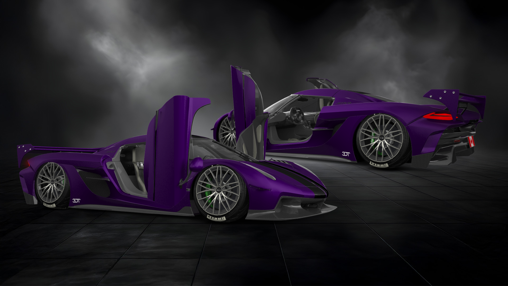 Koenigsegg Jesko 2 door targa top 2020