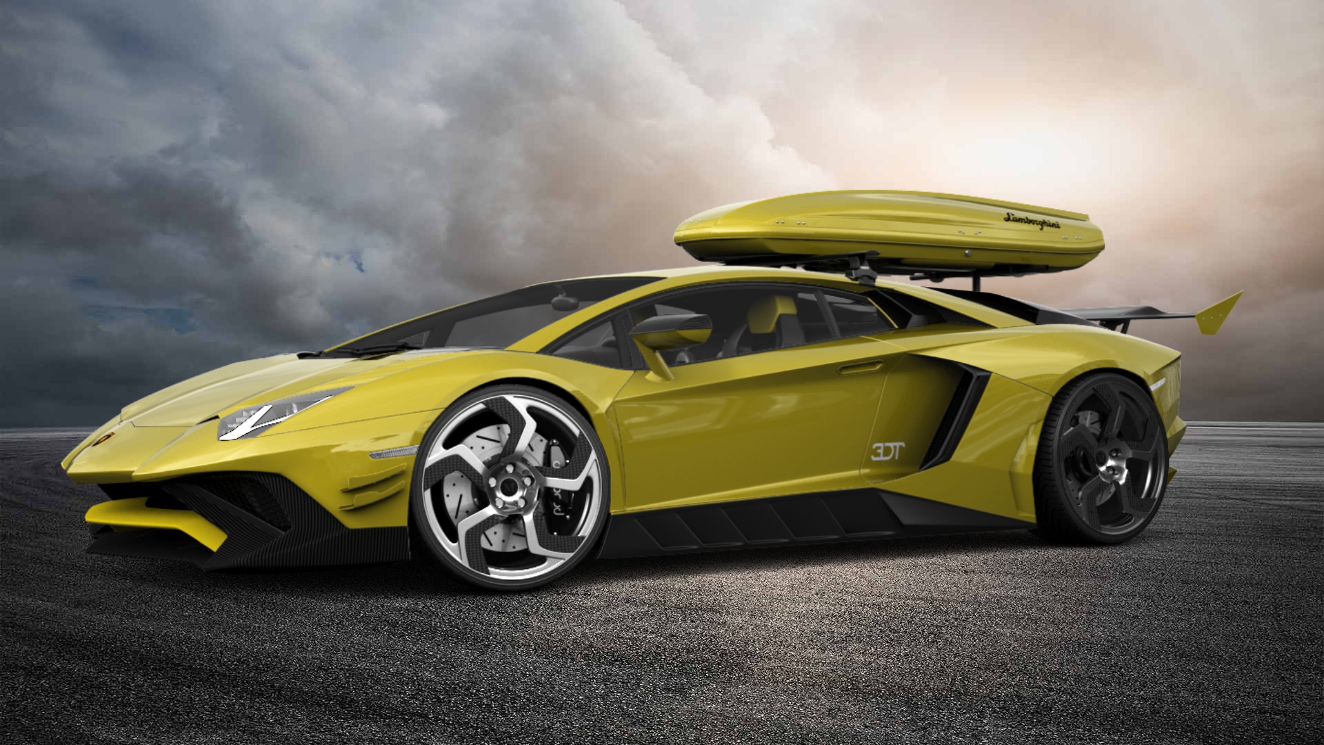 Lamborghini Aventador 2 Door Coupe 2012 tuning