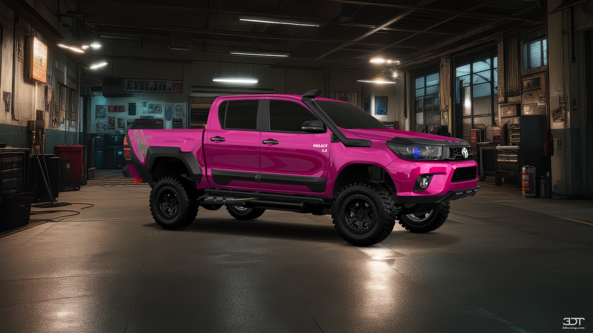 Toyota Hilux Double Cab 4 Door pickup truck 2015 tuning