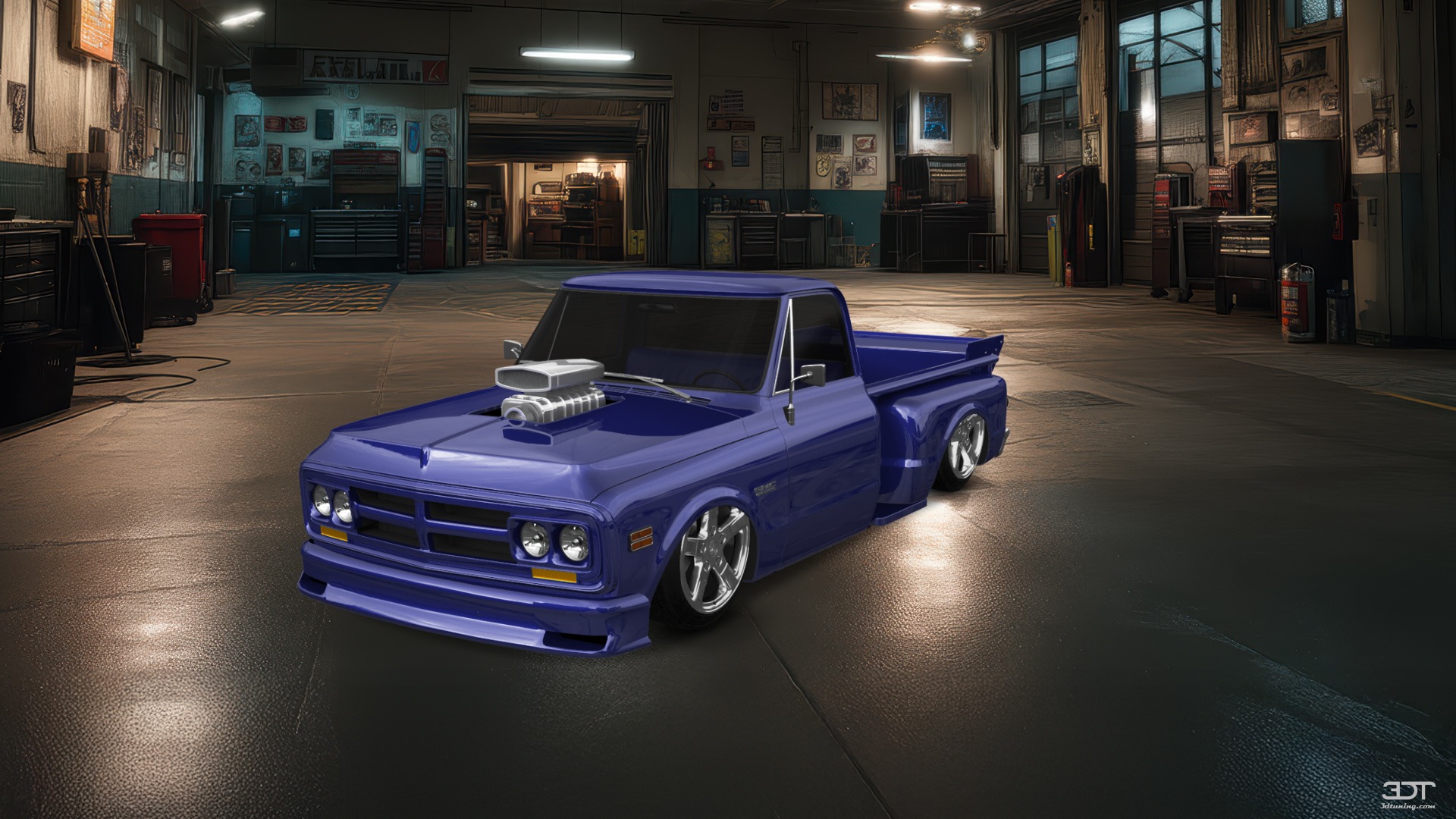 GMC K1500 2 Door pickup truck 1971 tuning