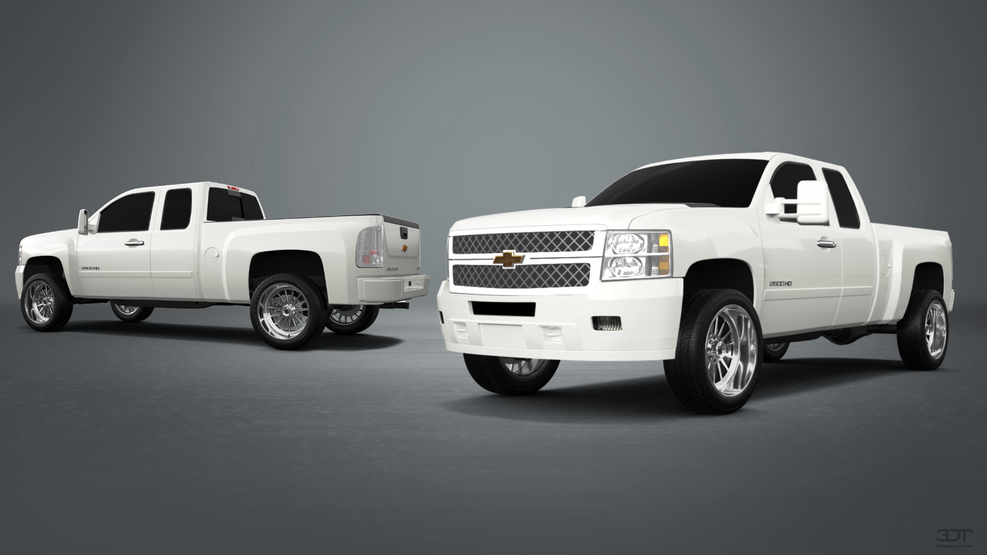 Chevrolet Silverado 2500 HD Extended Cab Pickup Truck 2007