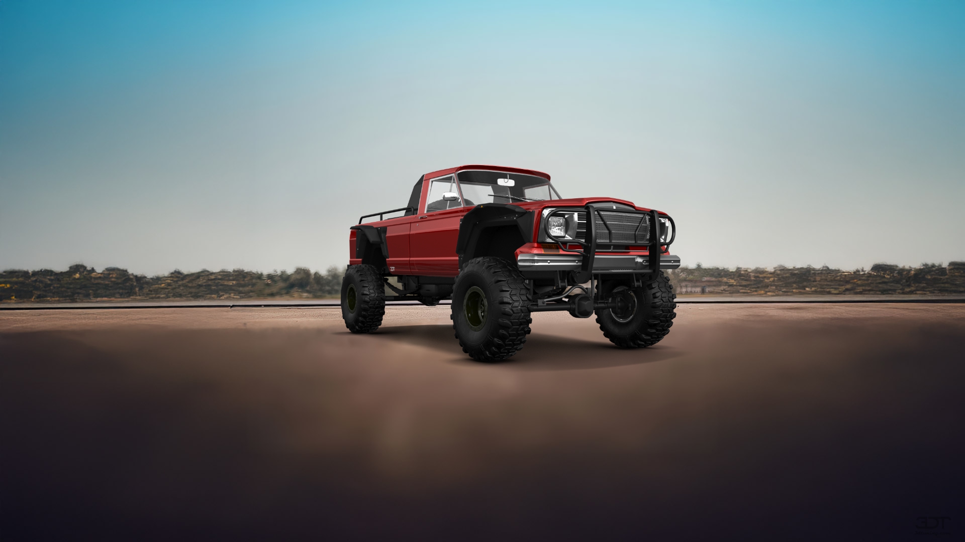 Jeep Gladiator SJ 2 Door pickup truck 1988 tuning