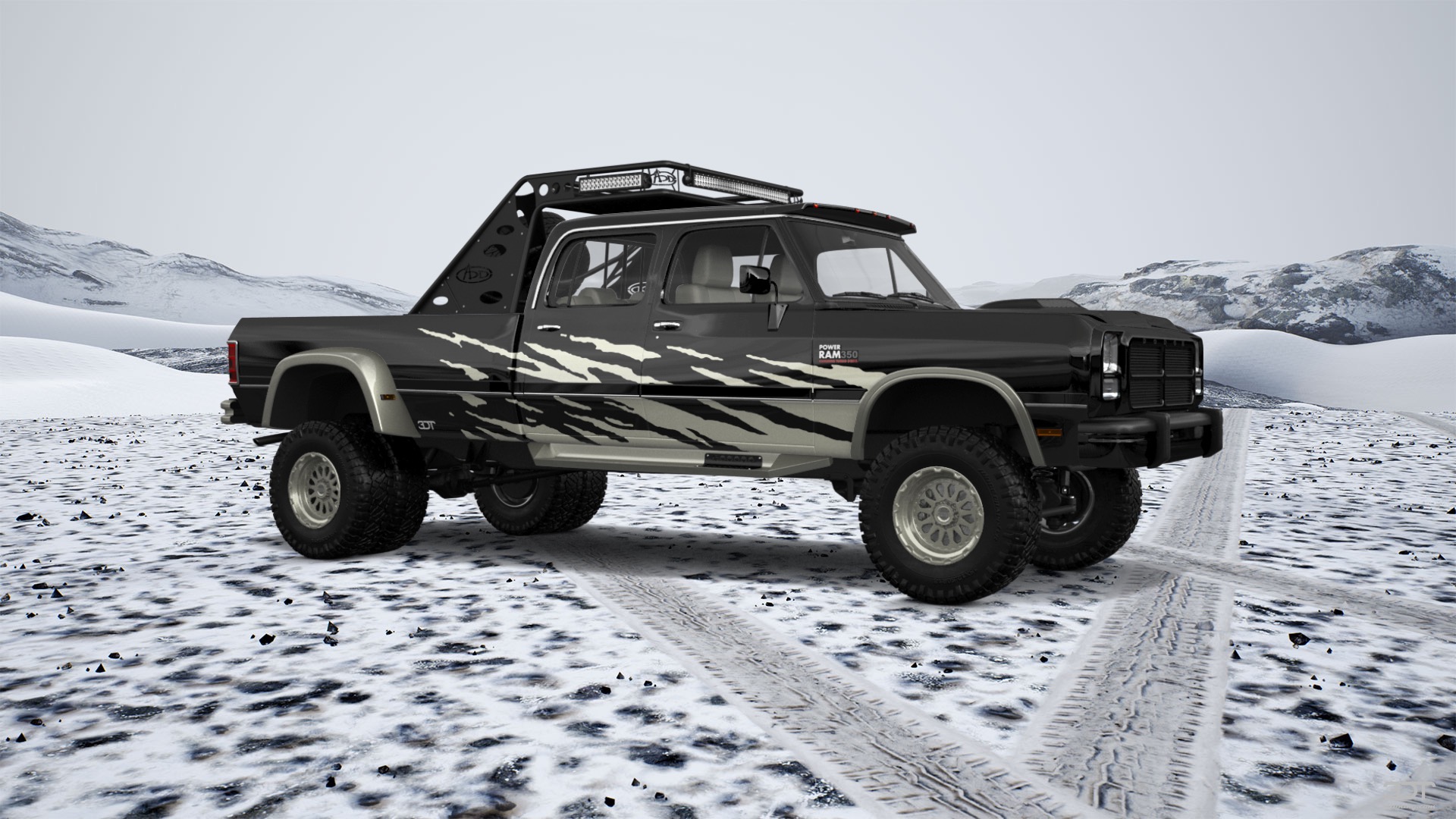 Dodge Ram 350 4 Door pickup truck 1991 Images