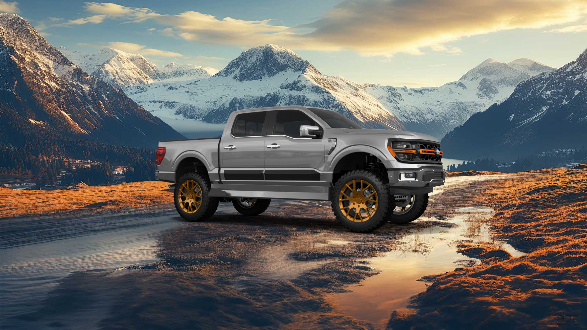 Ford F-150 SuperCrew 4 Door pickup truck 2024 tuning