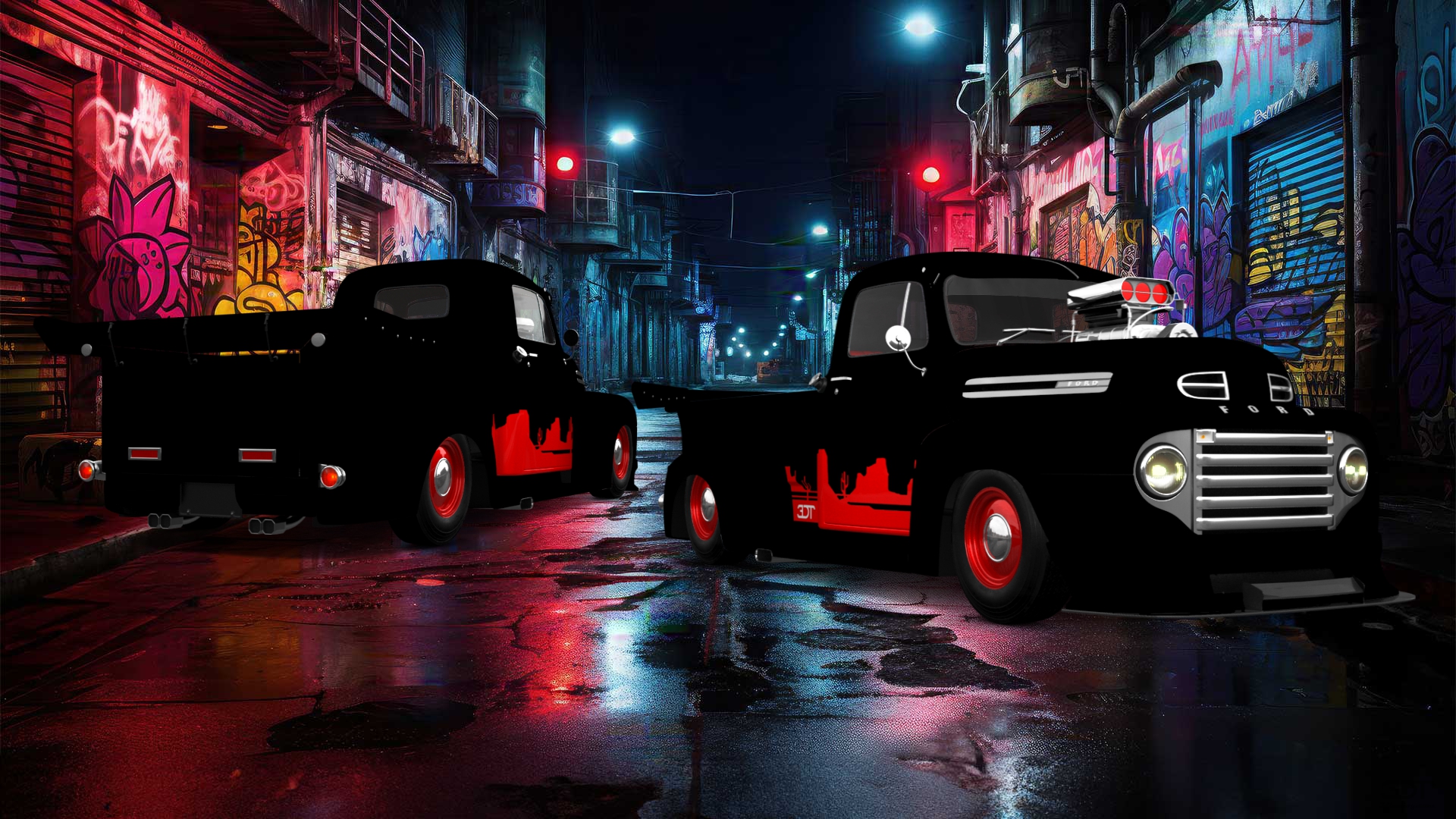 Ford F1 2 Door pickup truck 1949 tuning