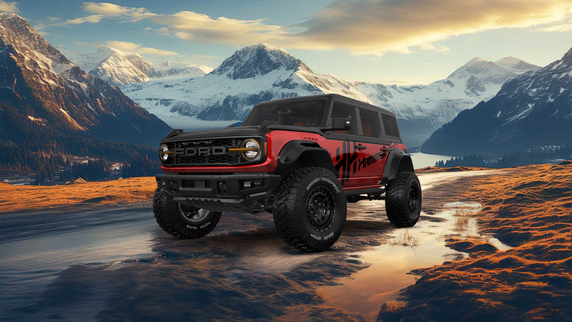 Ford Bronco Raptor 4 Door pickup truck 2022
