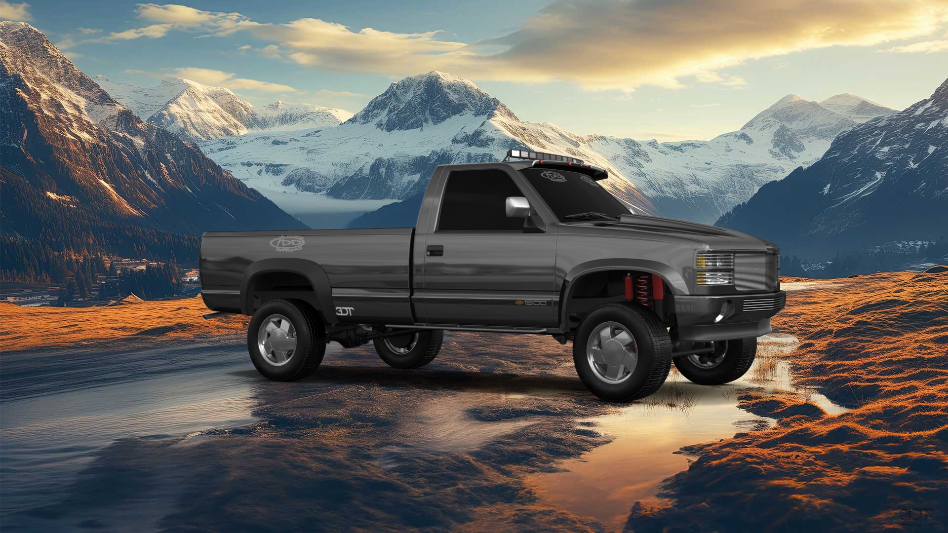 Chevrolet K1500 Regular Cab Fleetside Pickup 1988 tuning