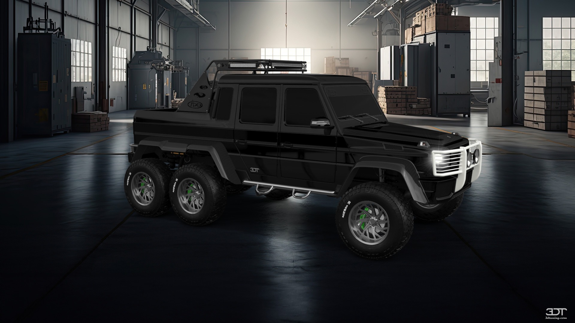 Mercedes G 63 AMG 6x6 4 Door pickup truck 2013