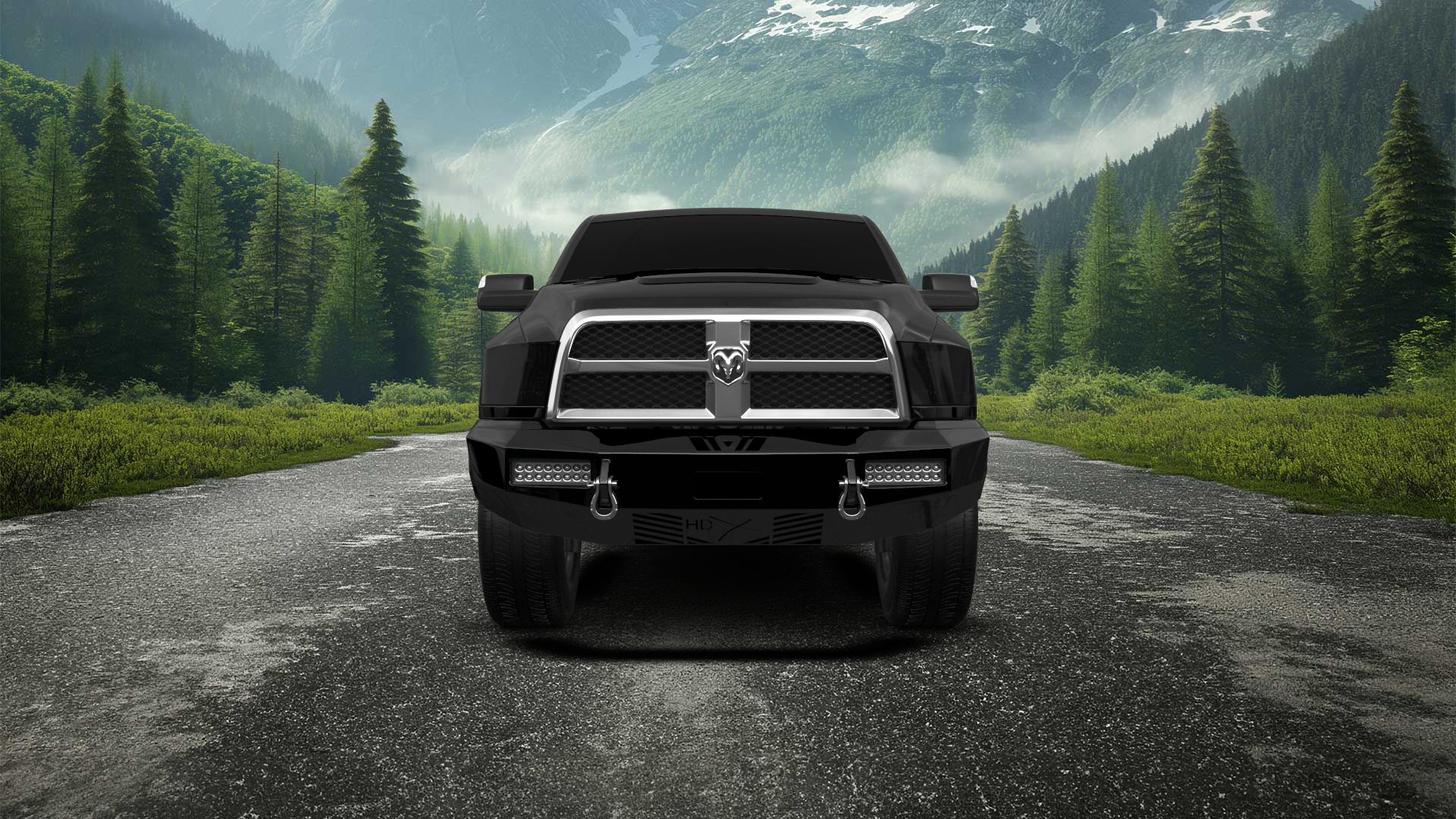 Dodge Ram 2500 Mega Cab 6.4 ft box 4 Door pickup truck 2010