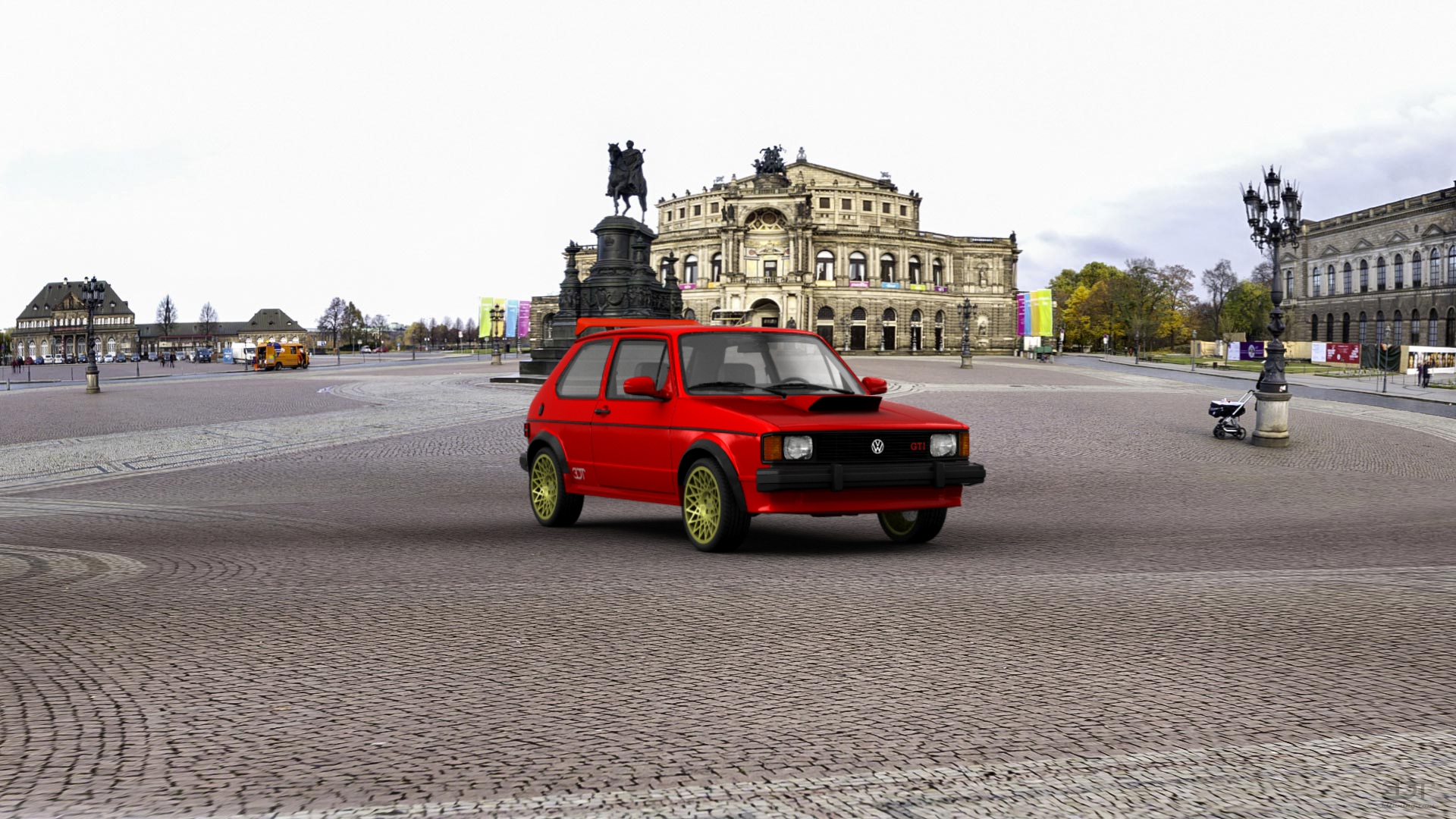 Volkswagen Rabbit GTI Mk1 3 Door Hatchback 1984 tuning