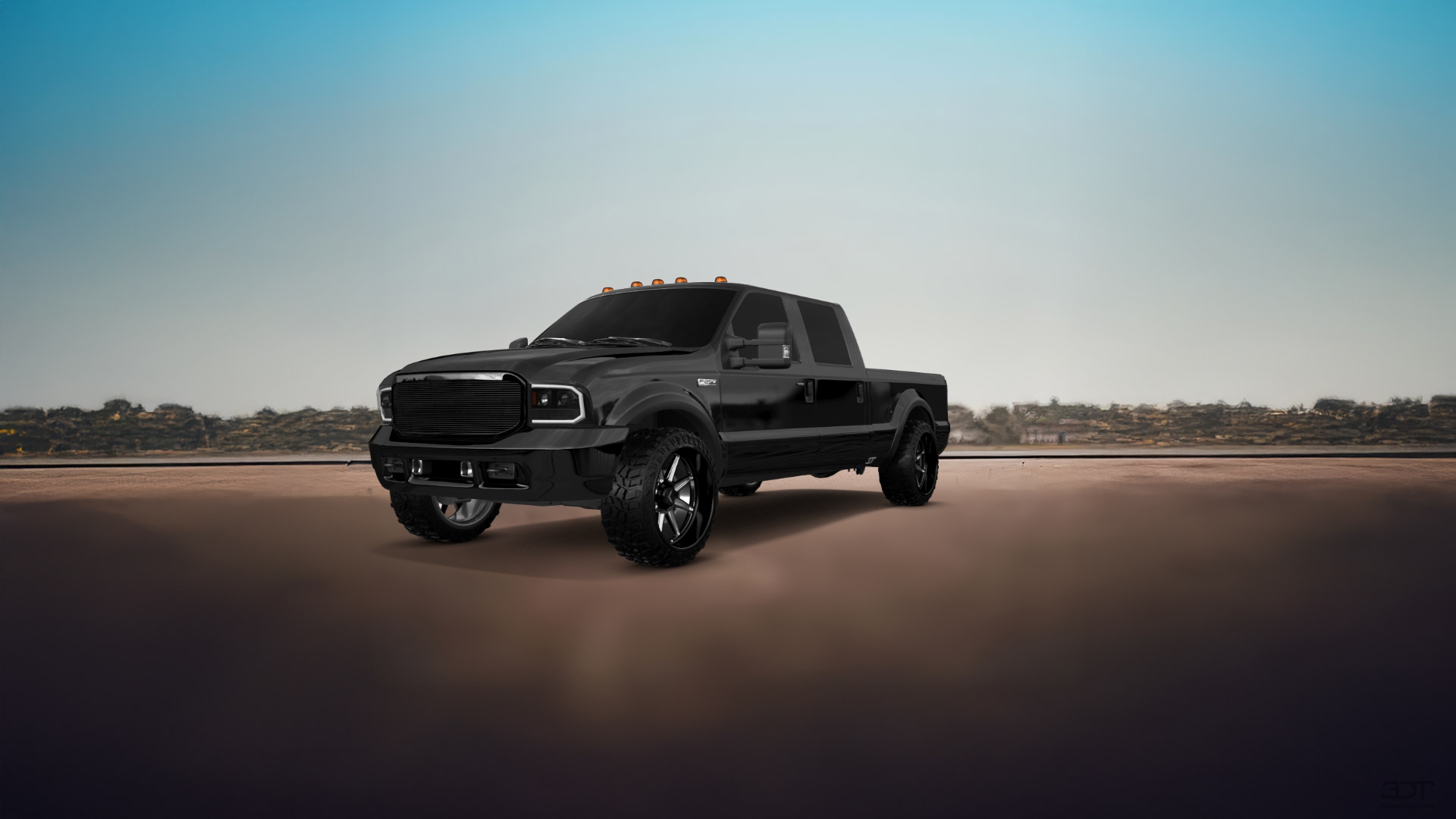 Ford F-250 Crew Cab 4 Door pickup truck 1999 tuning