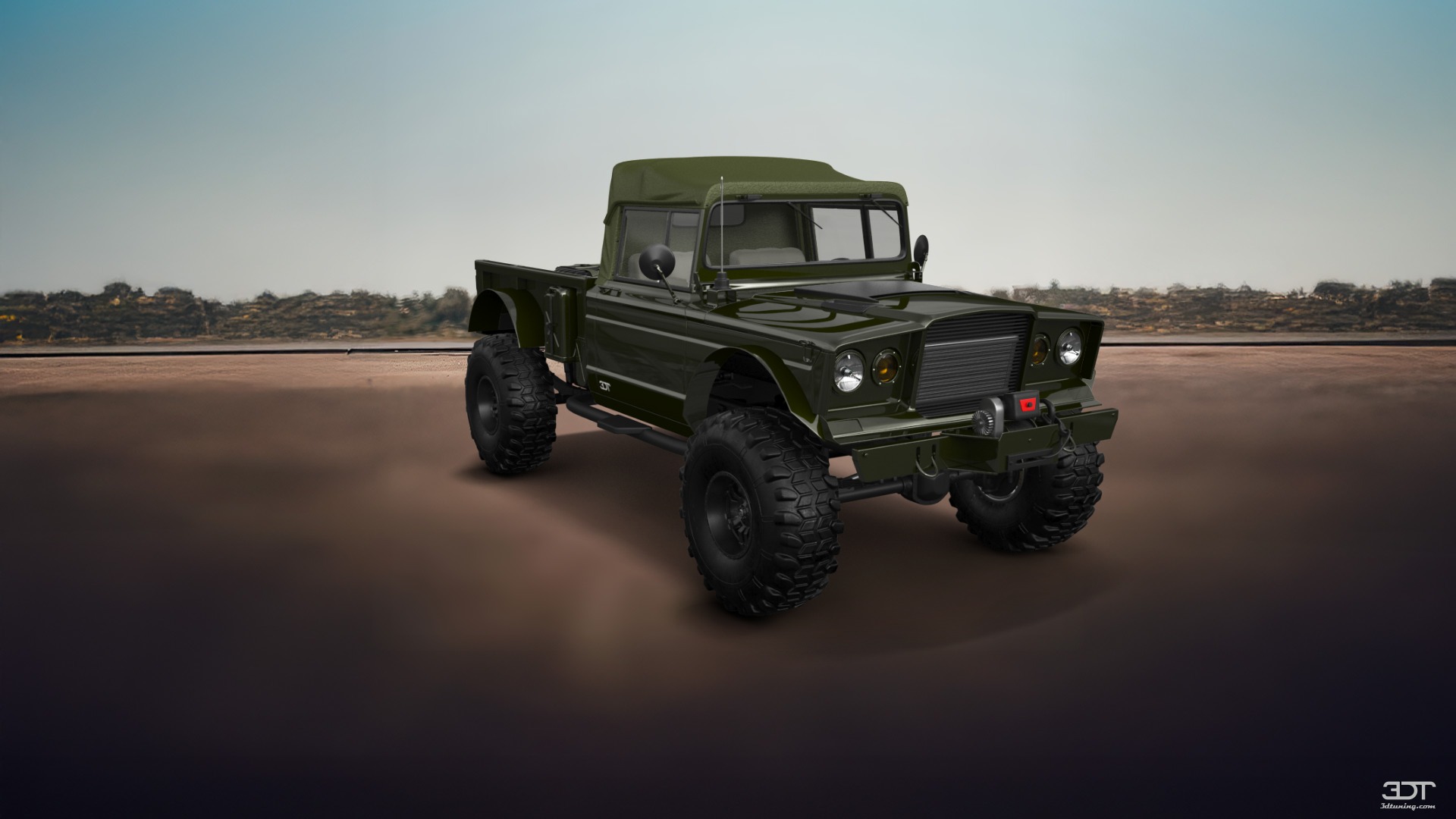 Jeep Kaiser M715 2 Door pickup truck 1968 tuning