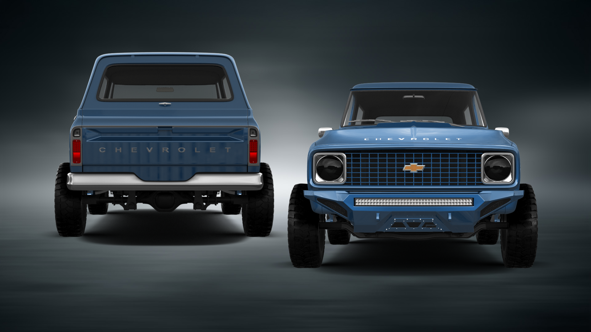 Chevrolet K5 Blazer 2 Door pickup truck 1969 tuning