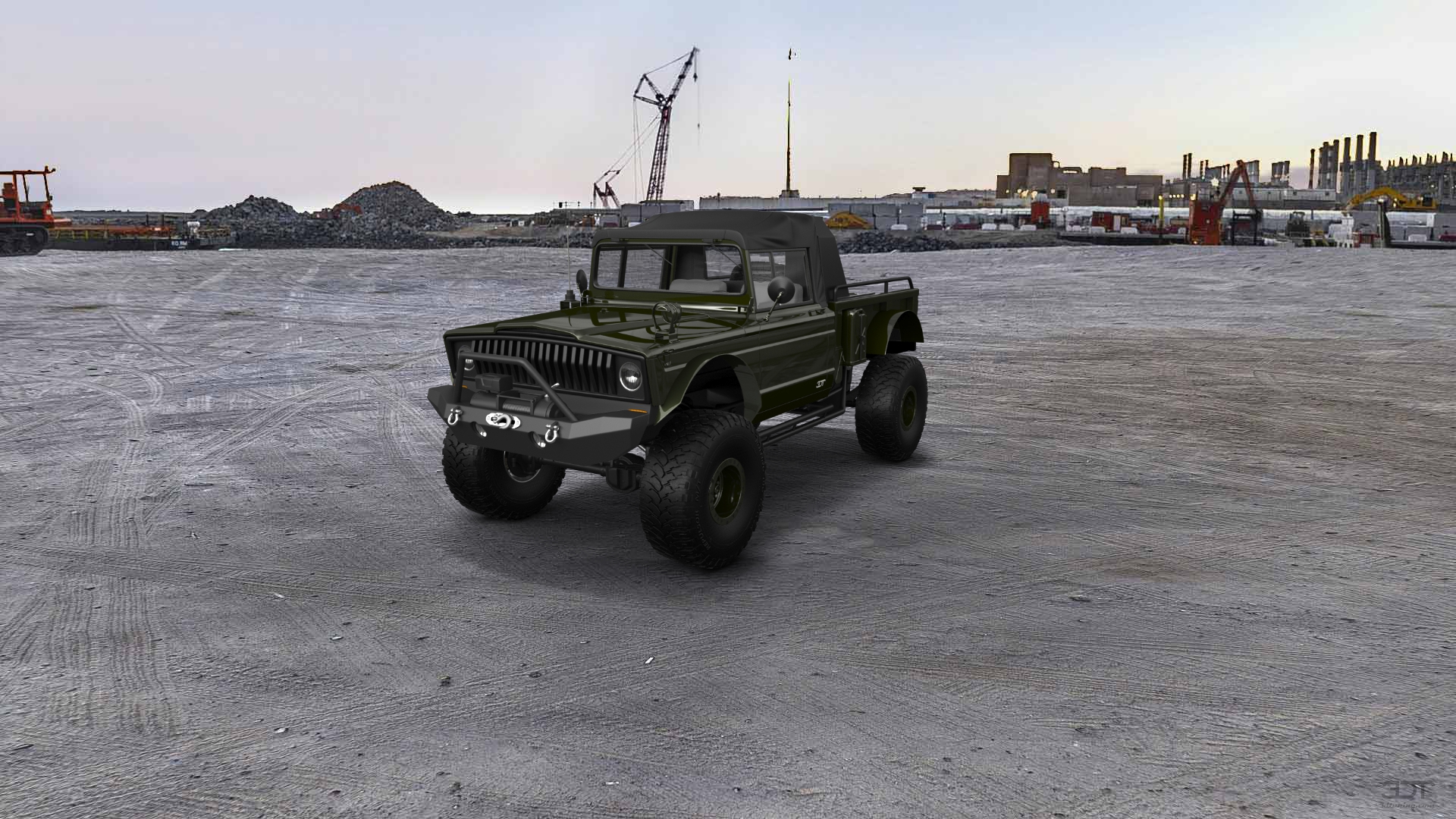 Jeep Kaiser M715 2 Door pickup truck 1968 tuning