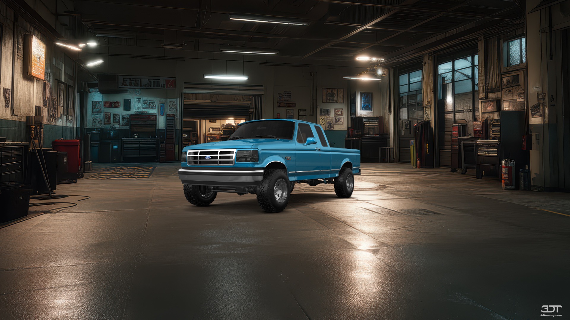Ford F-150 SuperCab 2 Door pickup truck 1993 tuning