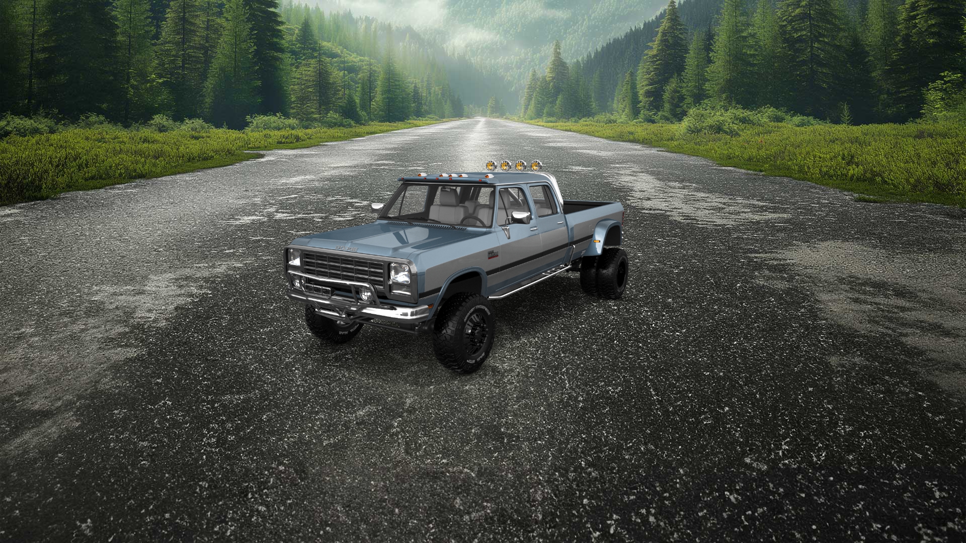 Dodge Ram 350 4 Door pickup truck 1991
