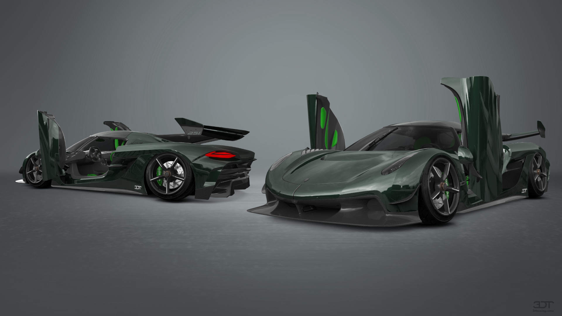 Koenigsegg Jesko 2 door targa top 2020