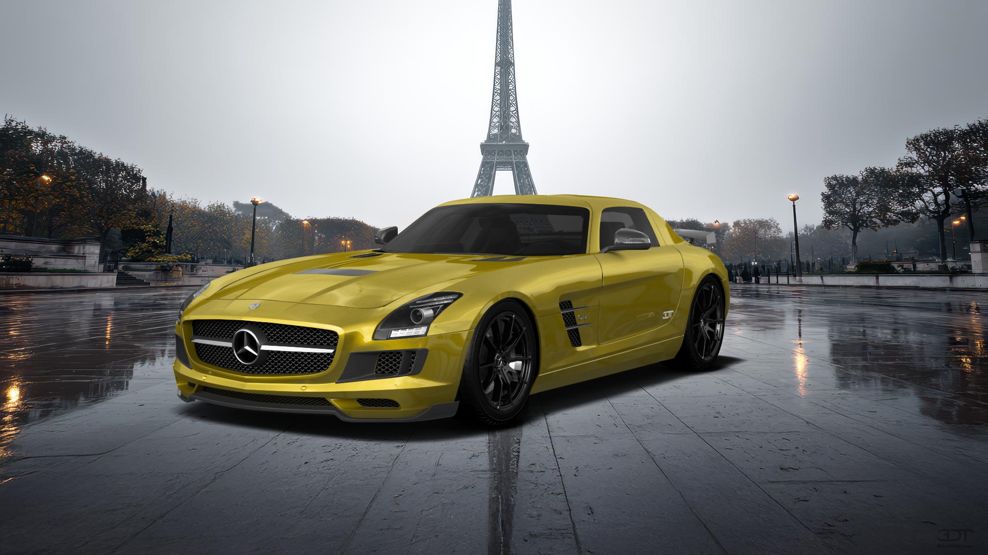 Mercedes SLS 2 Door Coupe 2011 tuning