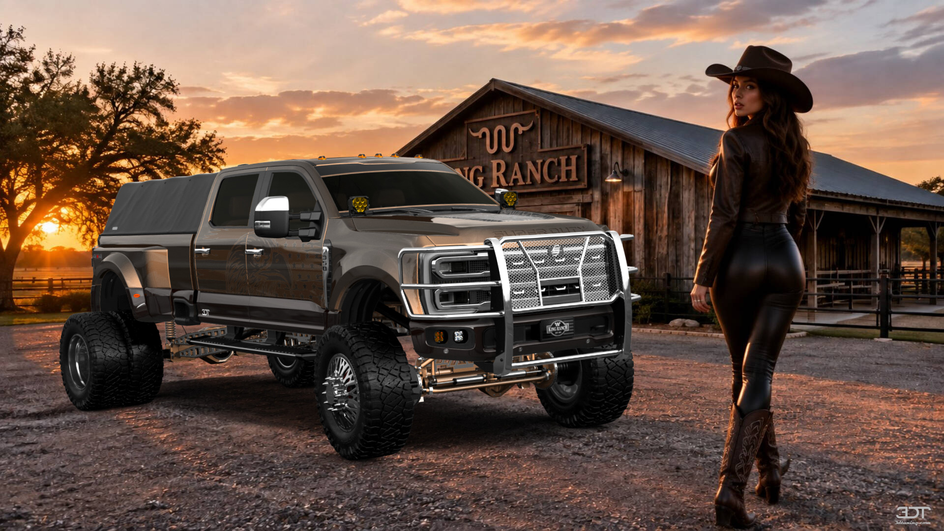 Ford F-350 DRW Crew Cab 4 Door pickup truck 2023 Images