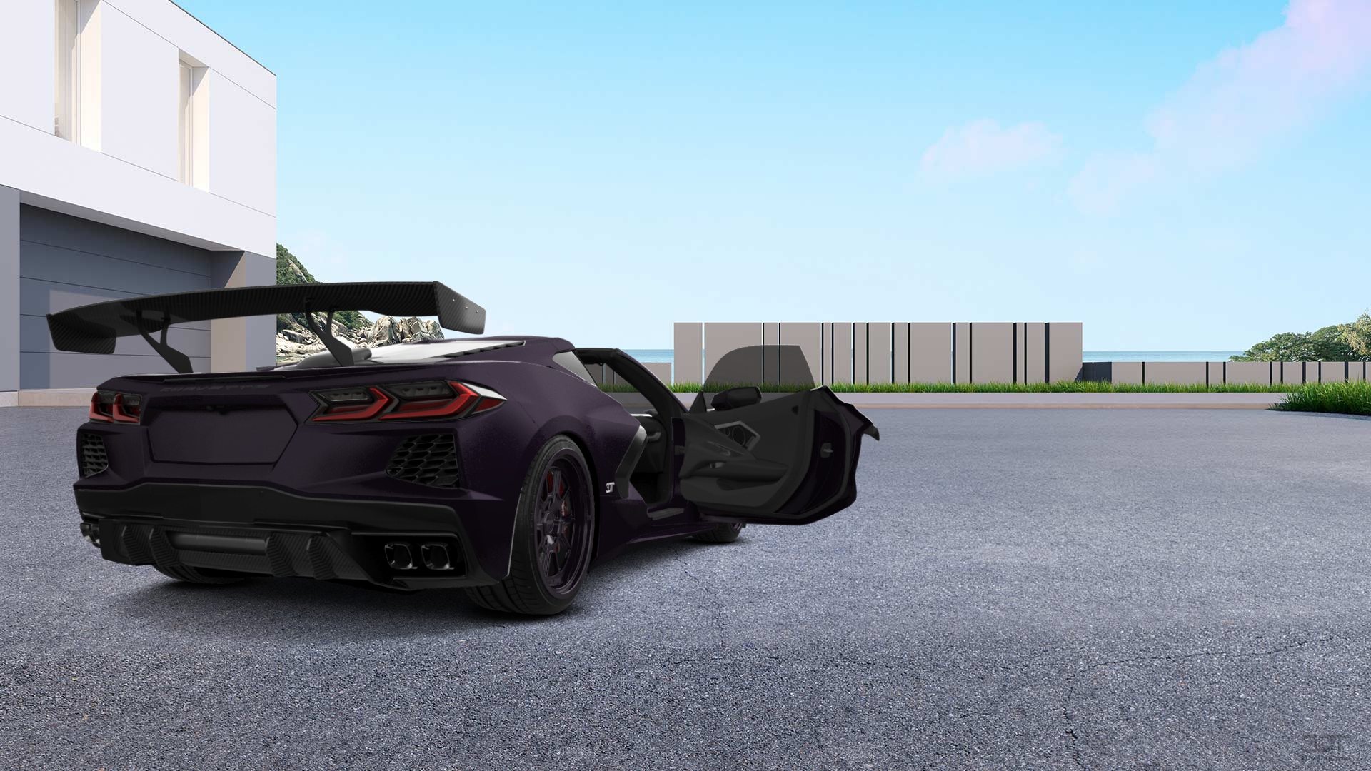 Chevrolet Corvette 2 door targa top 2020 tuning