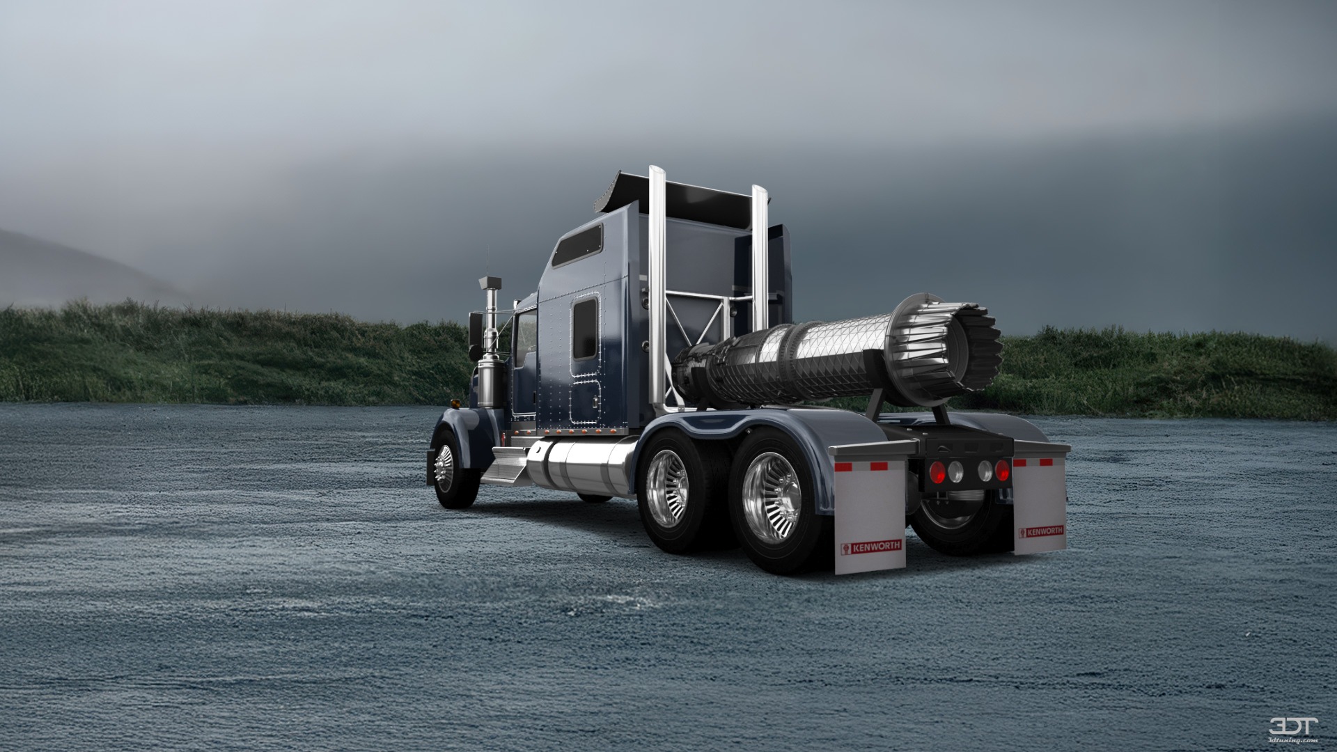 Kenworth W900 Sleeper Cab Truck 2015 tuning