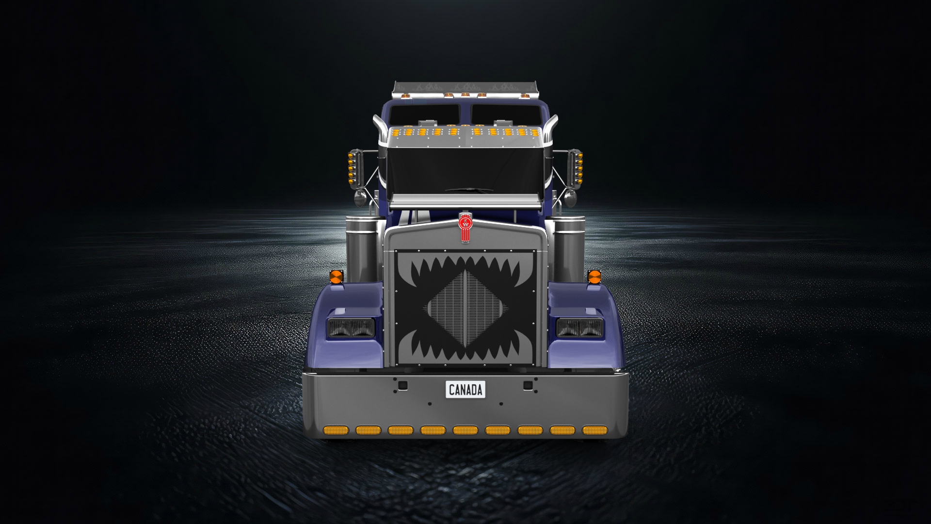 Kenworth W900 Sleeper Cab Truck 2015