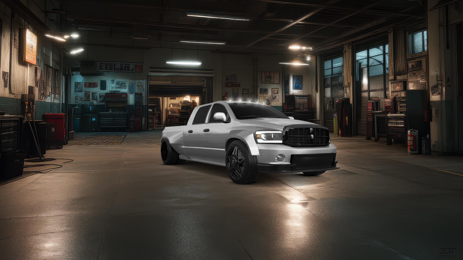 Dodge Ram 3500 Dually 4 Door pickup truck 2007 tuning