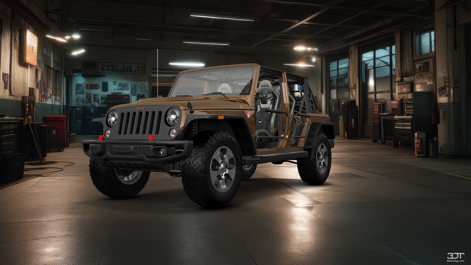 Jeep Wrangler Unlimited JK Rubicon Recon 4 Door SUV 2017 tuning