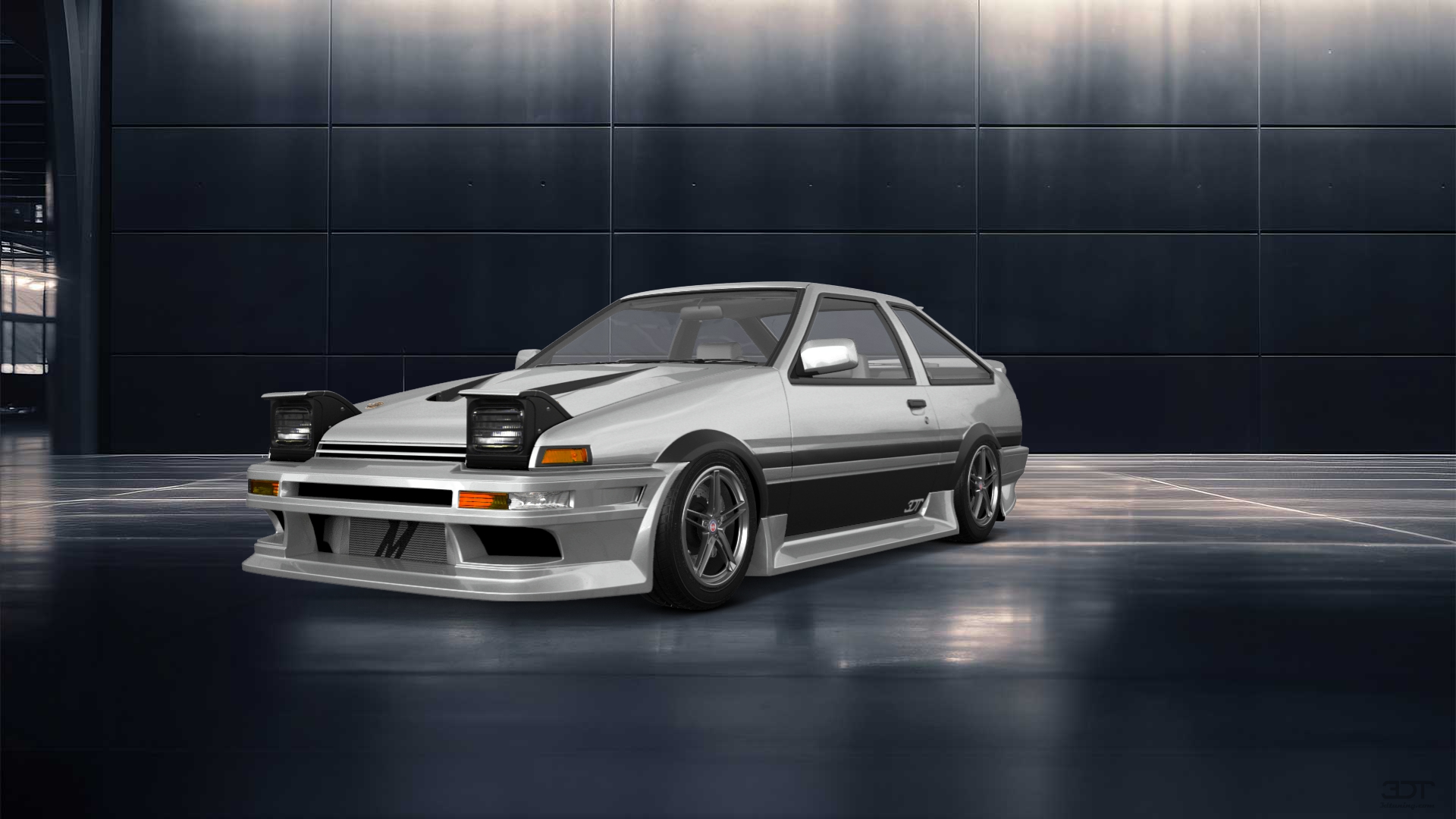 Toyota AE86 3 Door Hatchback 1985 tuning