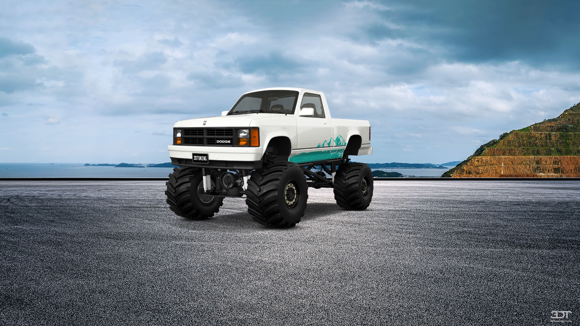 Dodge Dakota Regular Cab 2 Door pickup truck 1987