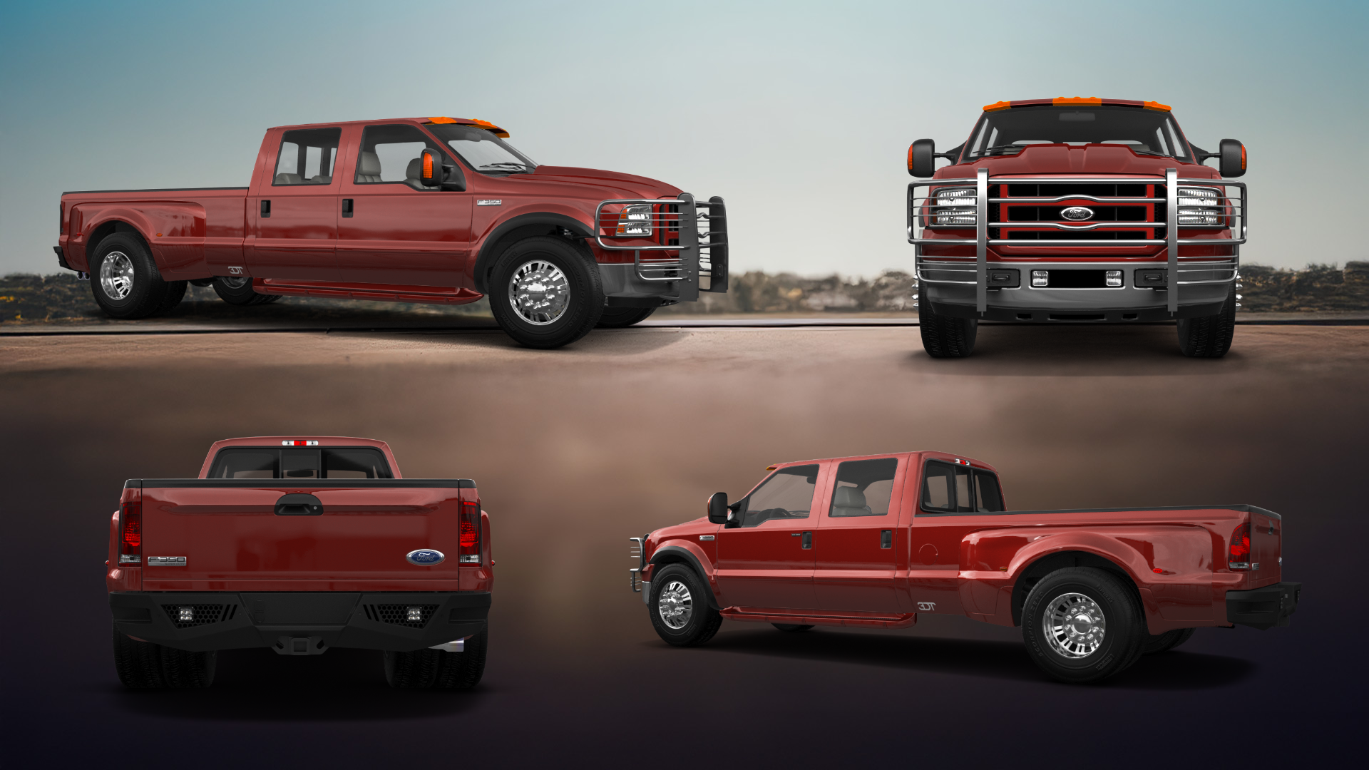 Ford F-350 DRW 4 Door pickup truck 1999 tuning