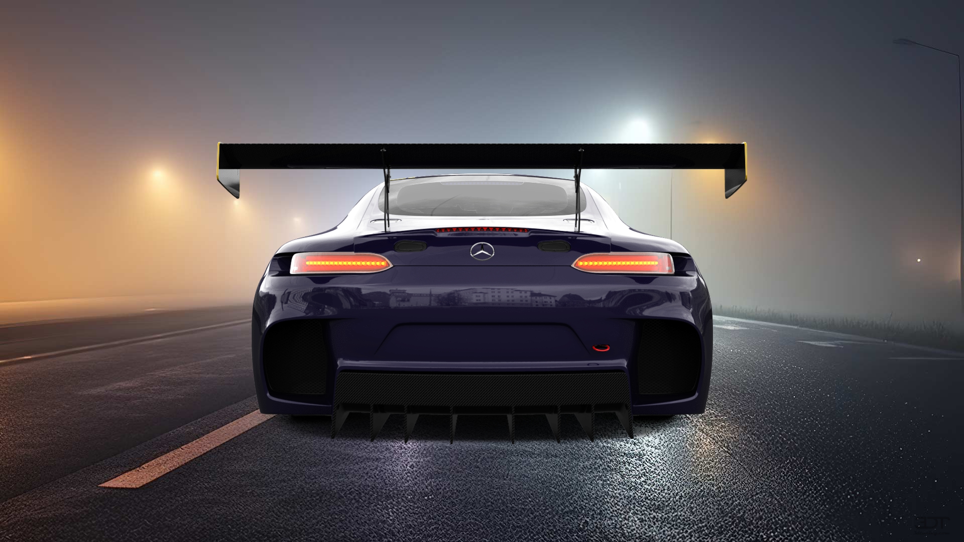 Mercedes AMG GT 2 door fastback coupe 2016