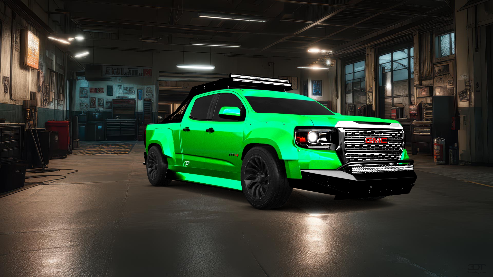 GMC Canyon Crew Cab 4 Door pickup truck 2021 tuning