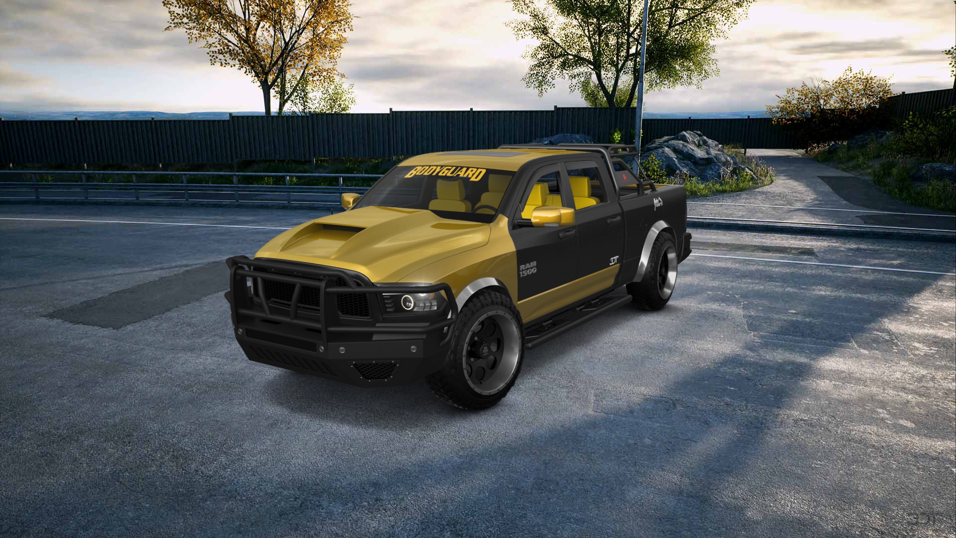 Dodge Ram 1500 Crew Cab 6.4 ft box 4 Door pickup truck 2009 图片