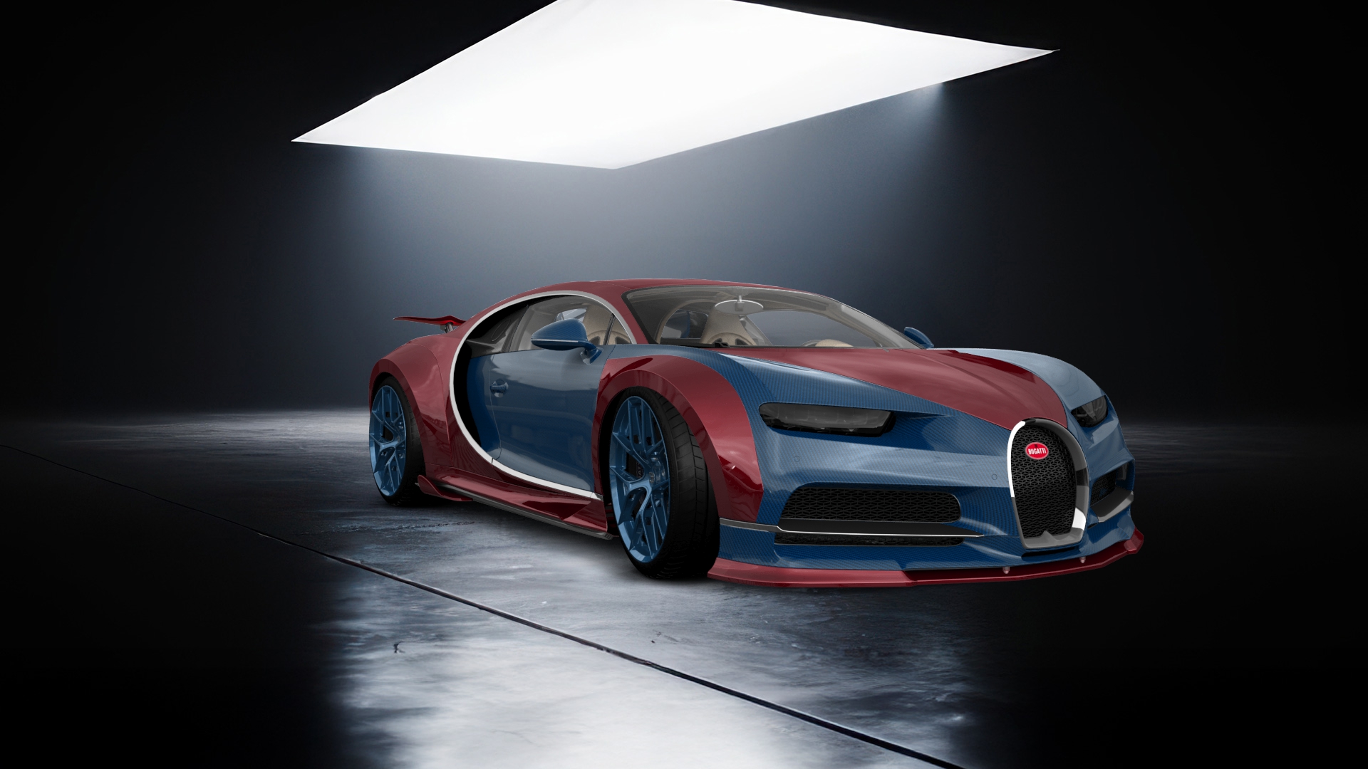 Bugatti Chiron 2 Door Coupe 2016 tuning