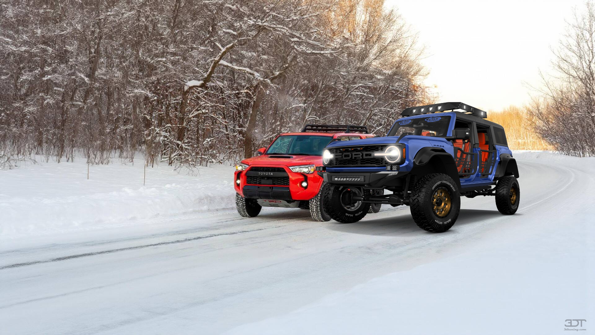 Ford Bronco Raptor 4 Door pickup truck 2022 tuning
